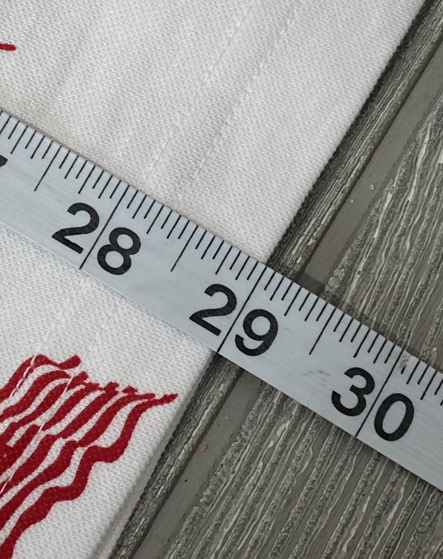 Travis Mathew Patriotic Golf Polo Shirt White Fireworks Flag Print Beer Size L