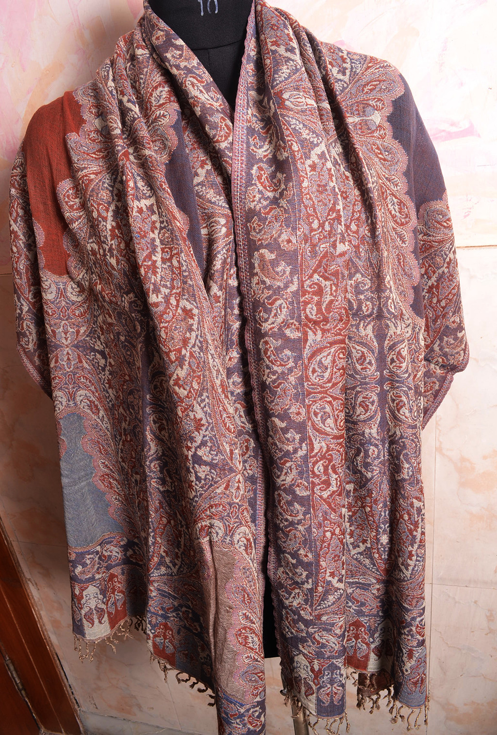 GORGEOUS PASHMNA JAMAVAR 100% CASHMERE BUFANDA STOLE ~ 16 DESIGNS CHOICE