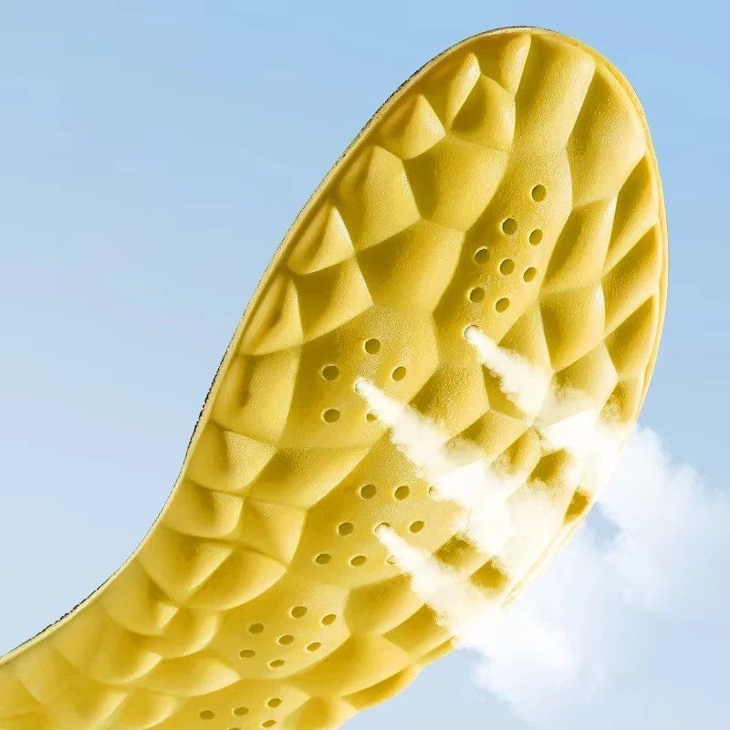 Insoles Orthopedic Supersoft For Sports Shoes 4D Inserts Feet Shock Absorption