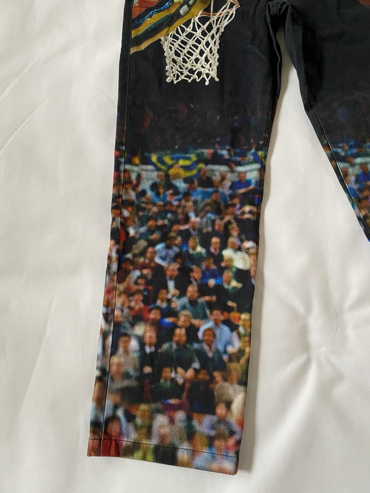 Air Jordan Printed Dunk Contest Twill Pants Black Size 34