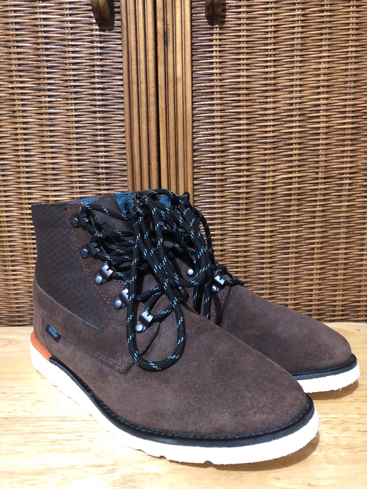 Vans OTW Breton Leather Ankle Boots Mens US 7 UK 6 EU 39 Brown VERY RARE