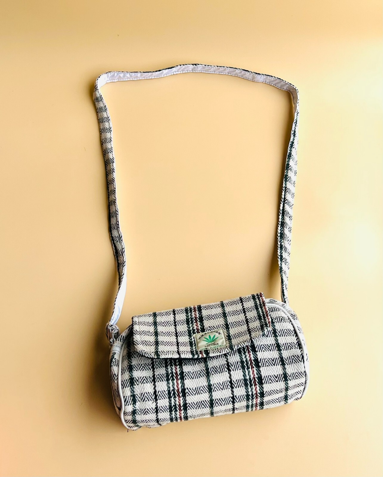 Hemp Ladies Purse. Eco-Friendly Fabric Stylish Purse