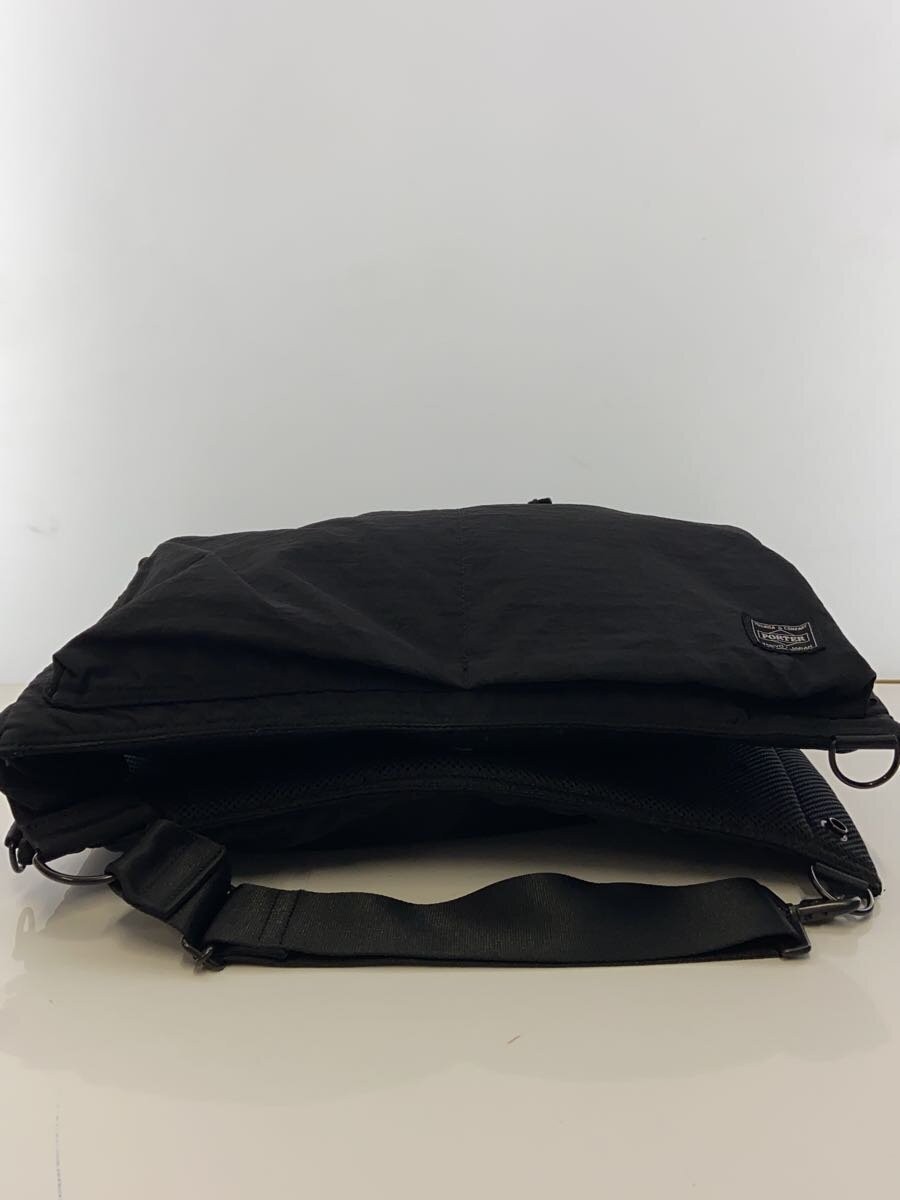 PORTER MINOTAUR INST. Shoulder Bag BLK Solid