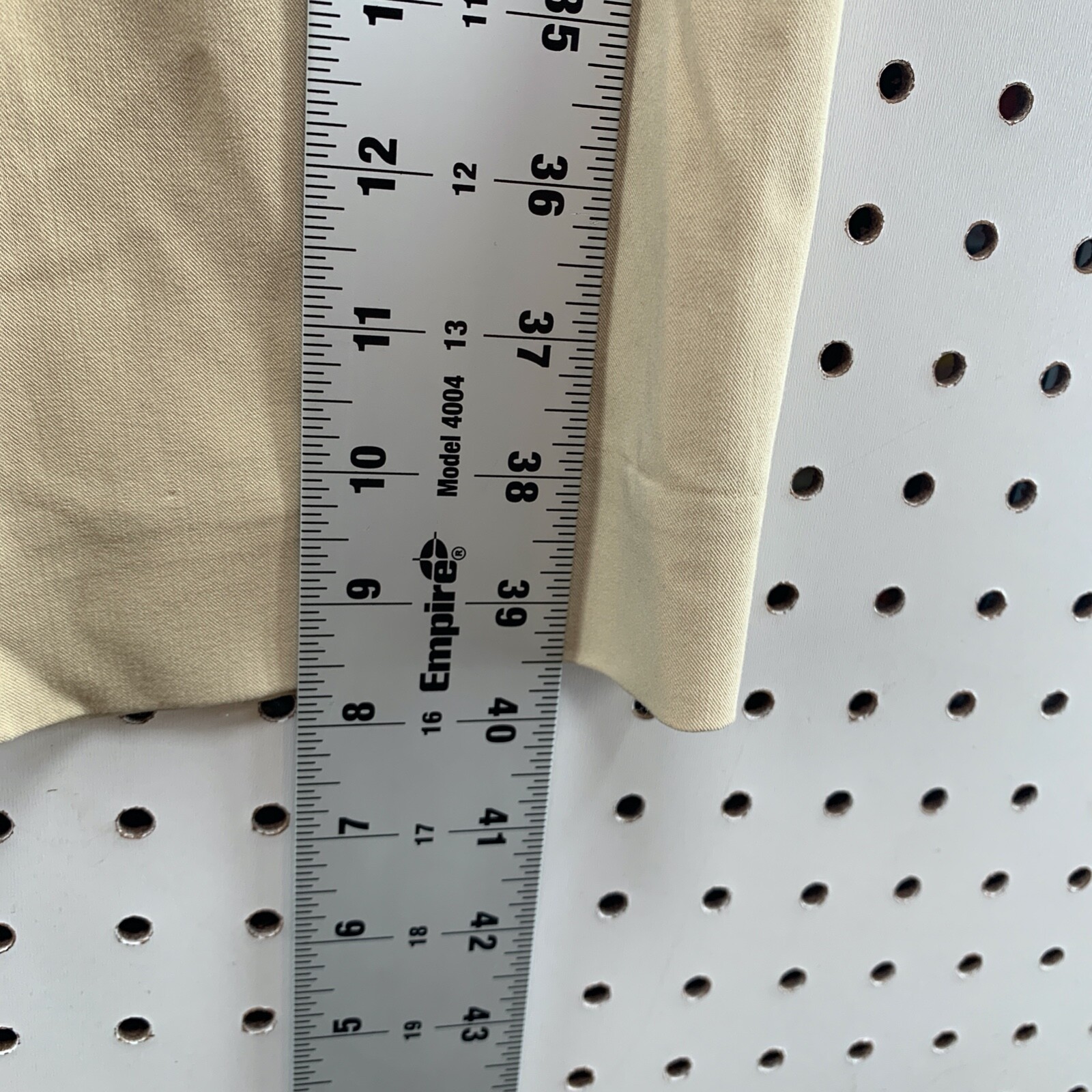 Pendleton Womens Business Pants Beige Size 4 Polyester Spandex blend 28X30