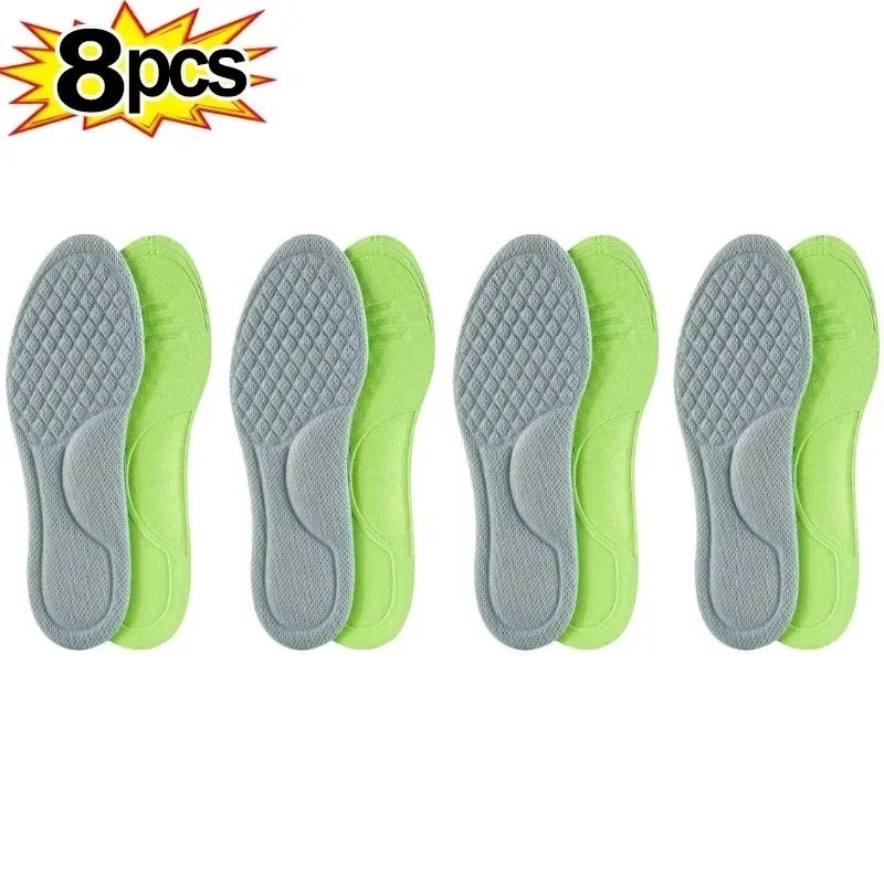 Sport Orthopedic Insoles for Feet Men Women EVA Breathable Shock