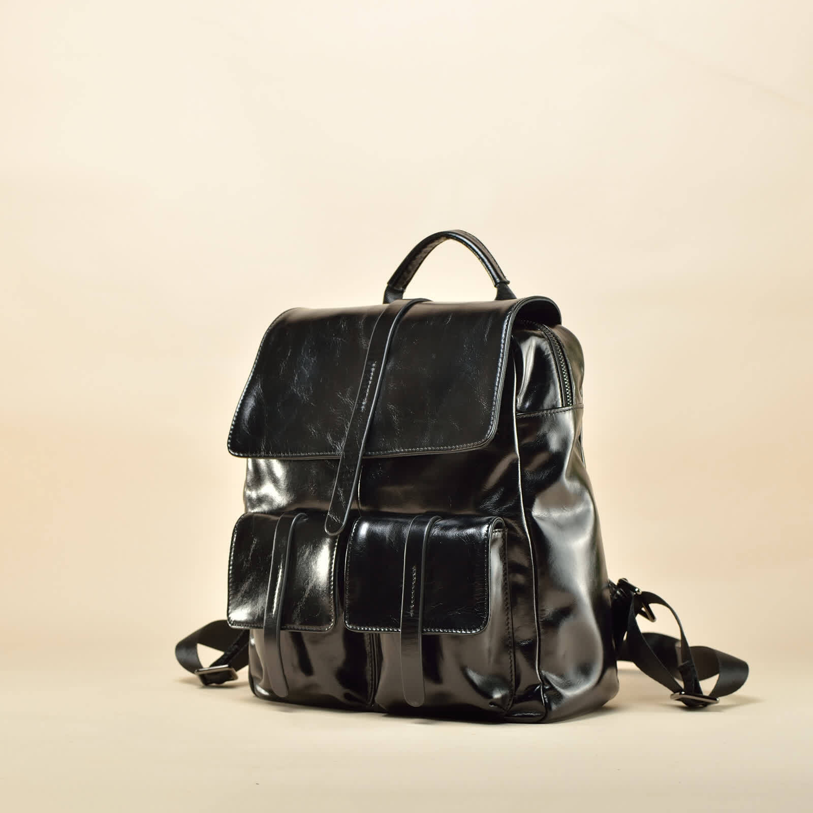 Erivis Brown Luxury Womens Leather Bag Large Capacity Casual School Fashion