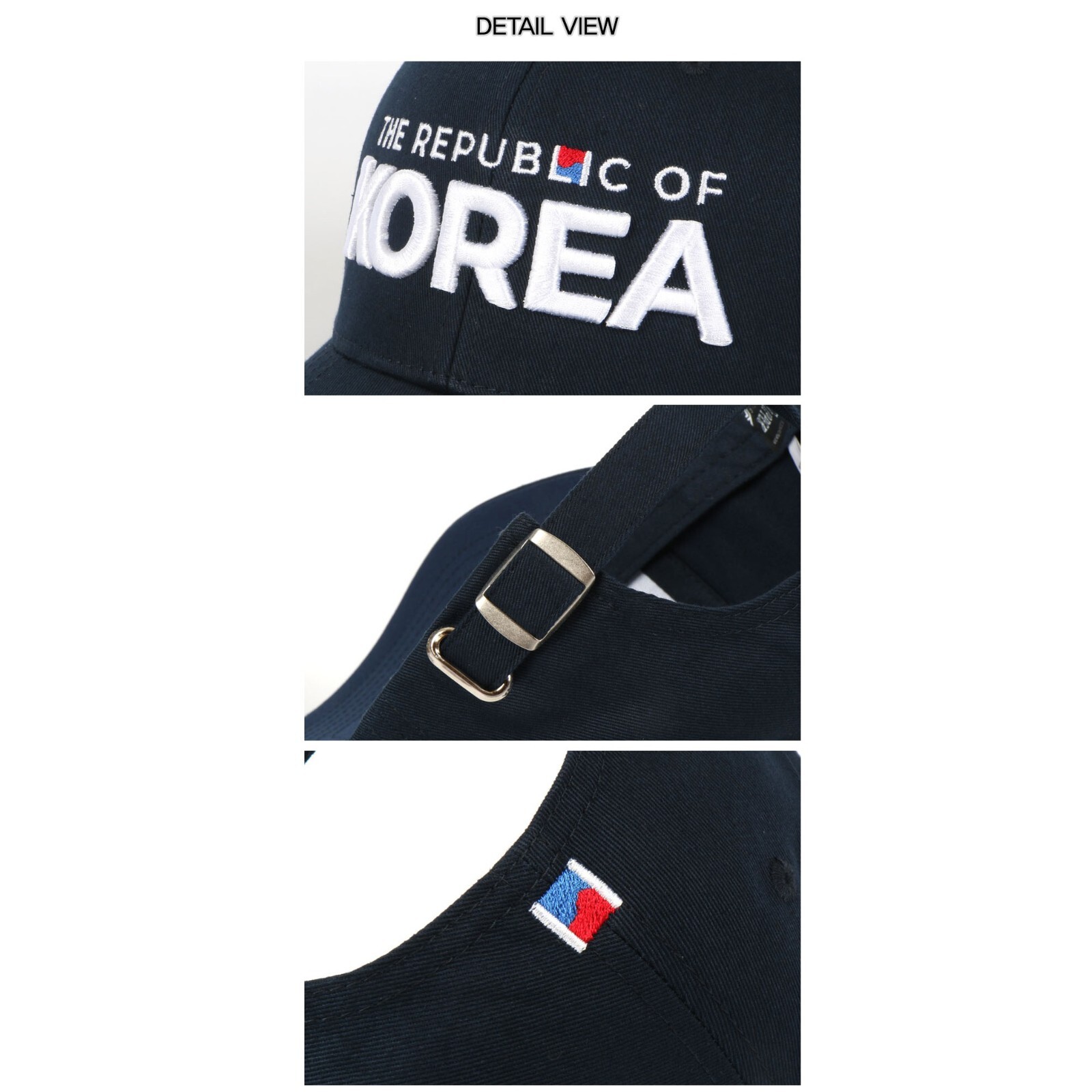 Unisex Mens Womens Republic of Korea Baseball Cap Casual Trucker Hats