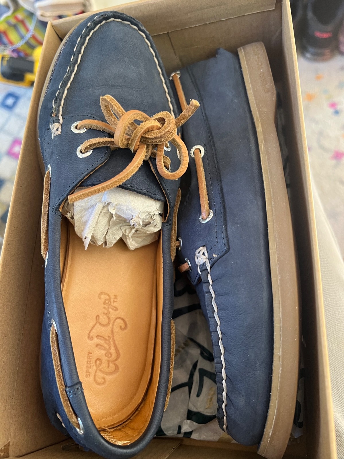 Sperry blue Goldstar Boat shoes women’s size 7