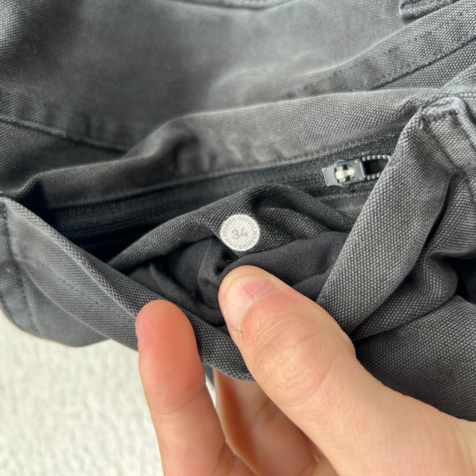 Lululemon ABC Pant Slim Utilitech Abrasion Resistant M5ABOS Black Size 34 X 30.5