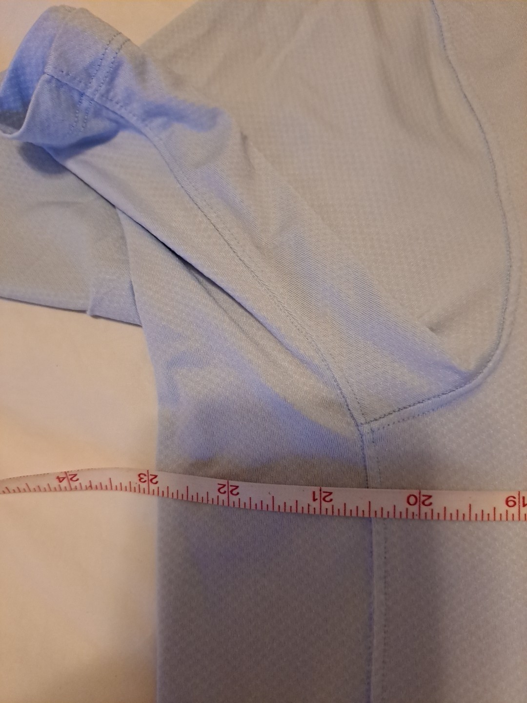Lululemon Mens Polo Top Light Blue No TagExcellent Condition Returns Accepted