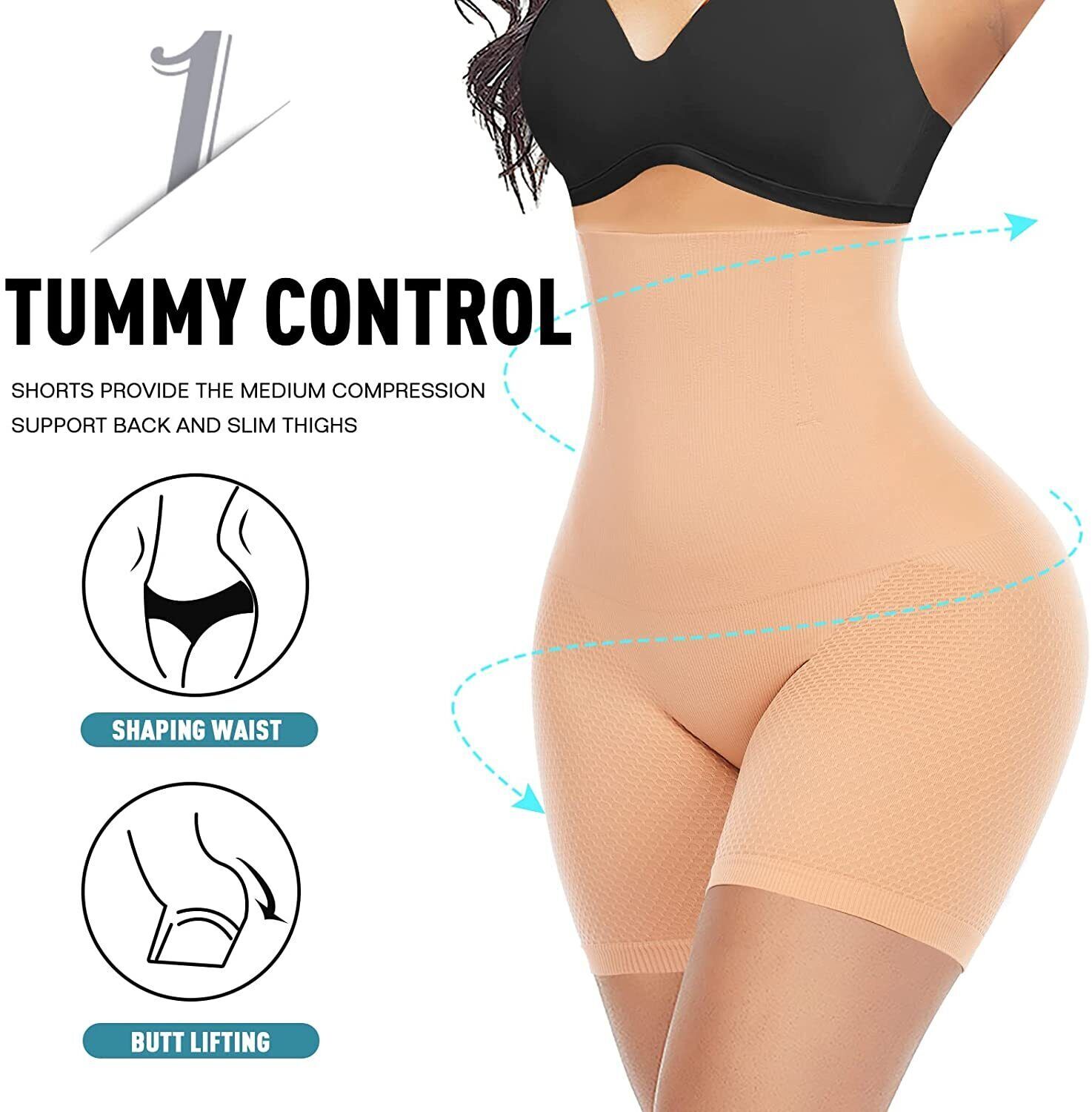 US Shapermint Empetua All Day Every Day High-Waisted Shaper Shorts Tummy Control