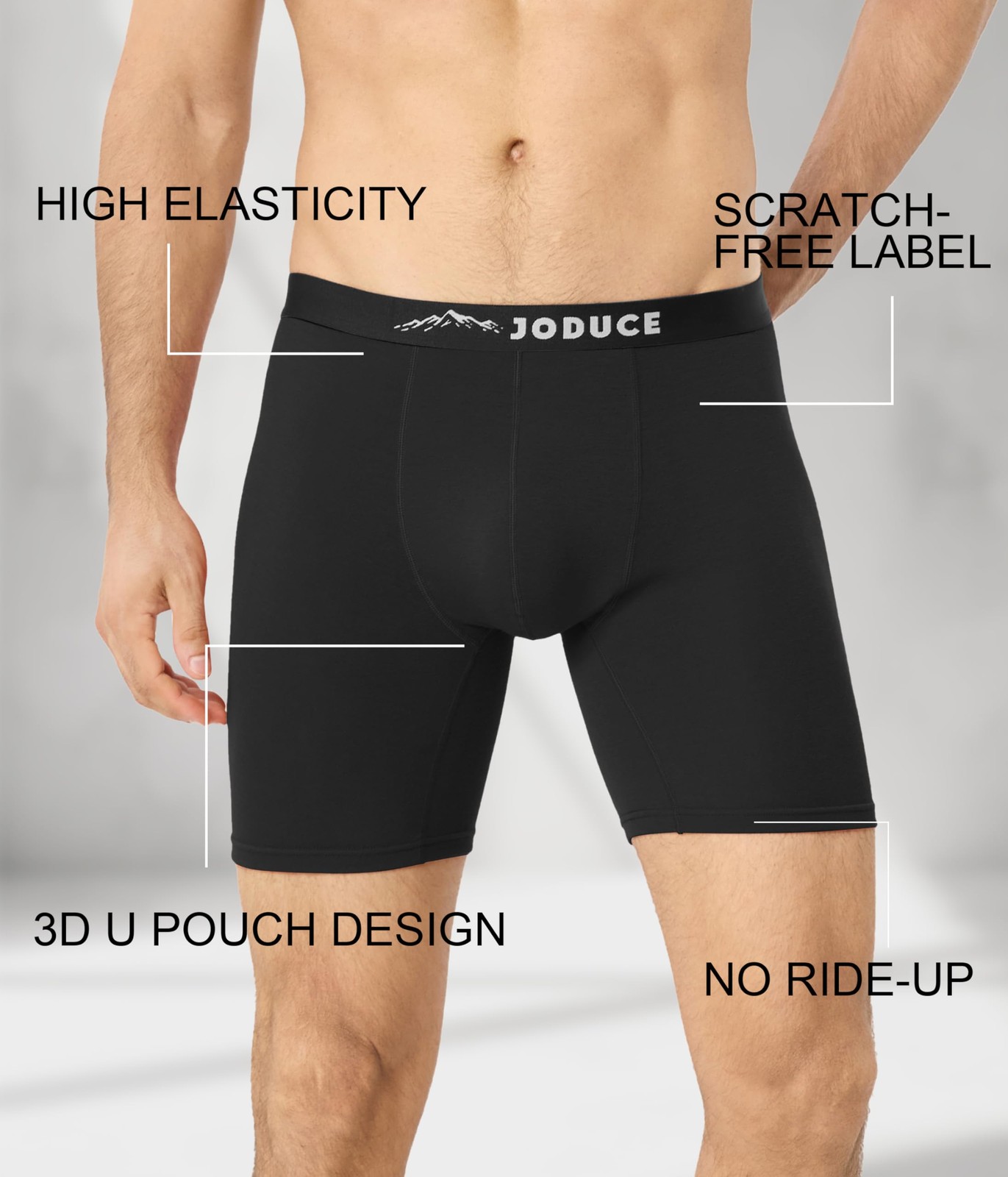 Merino Wool Underwear Men 3 Pack, Breathable & Quick-Drying Men’s Boxer Brief…