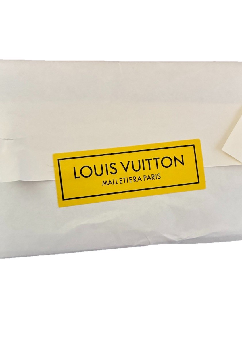 Louis Vuitton Monogram Key Pouch Pochette Cles Coin Purse W/Box & Bag