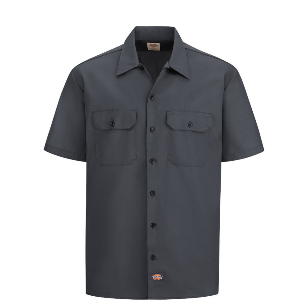 Dickies Men’s 1574 Short Sleeve Casual Original Fit Button Up Work Shirt
