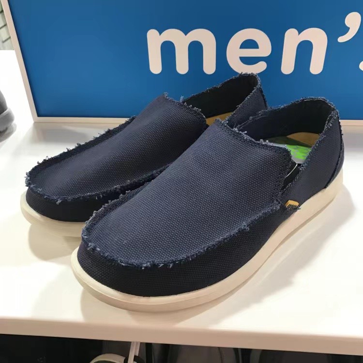 NWT Men’s Santa Cruz crocs Loafers Slip On Canvas Loafers, Slip On Shoes for Men