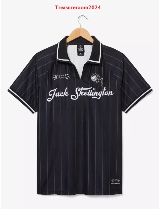 Disney Nightmare Before Christmas MEN’S LARGE Jack Soccer Jersey BoxLunch NEW!