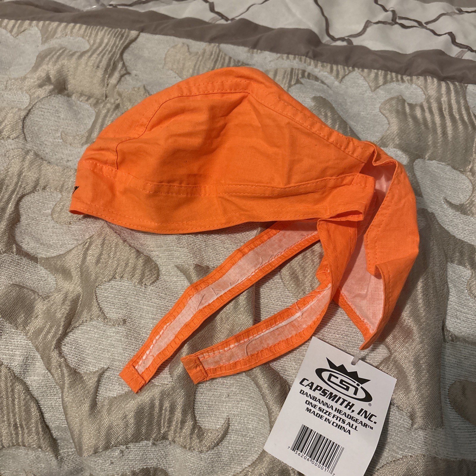 Cincinnati Bengals Du-Rag Bandanna Biker “WHO DEY”