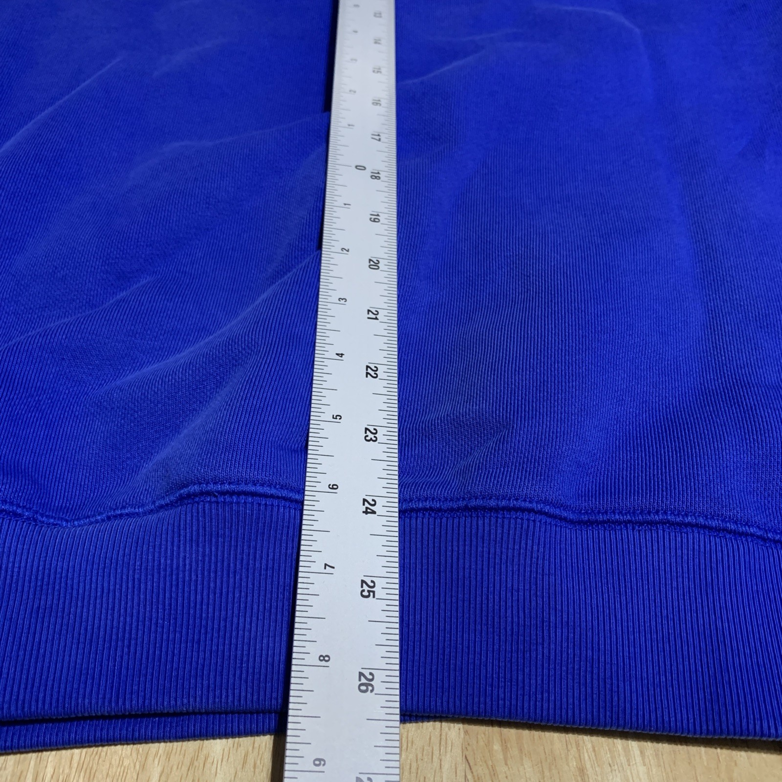 Adidas Equipment EQT Washed Heavyweight Crewneck Sweatshirt Blue Mens XS JC8223