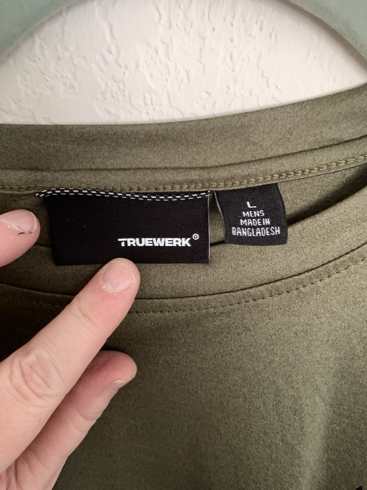 Truewerk B1 Sun Tshirt Advocate Empower Limited Framers Olive Green Sz Large