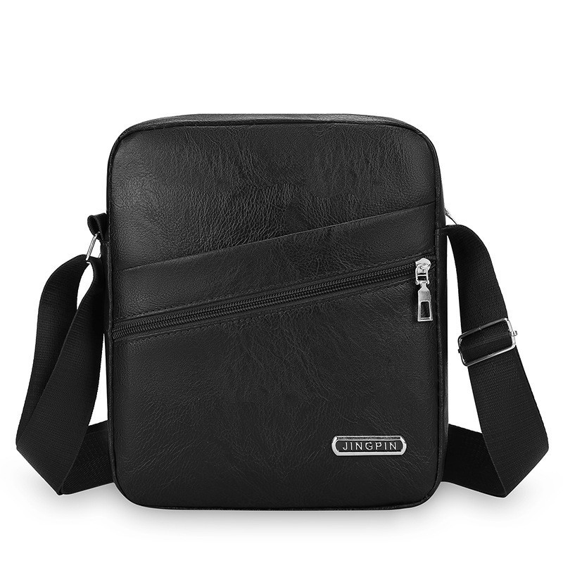 Men’s Leather Crossbody Bag Shoulder Sling Travel Casual Messenger Chest Pack US