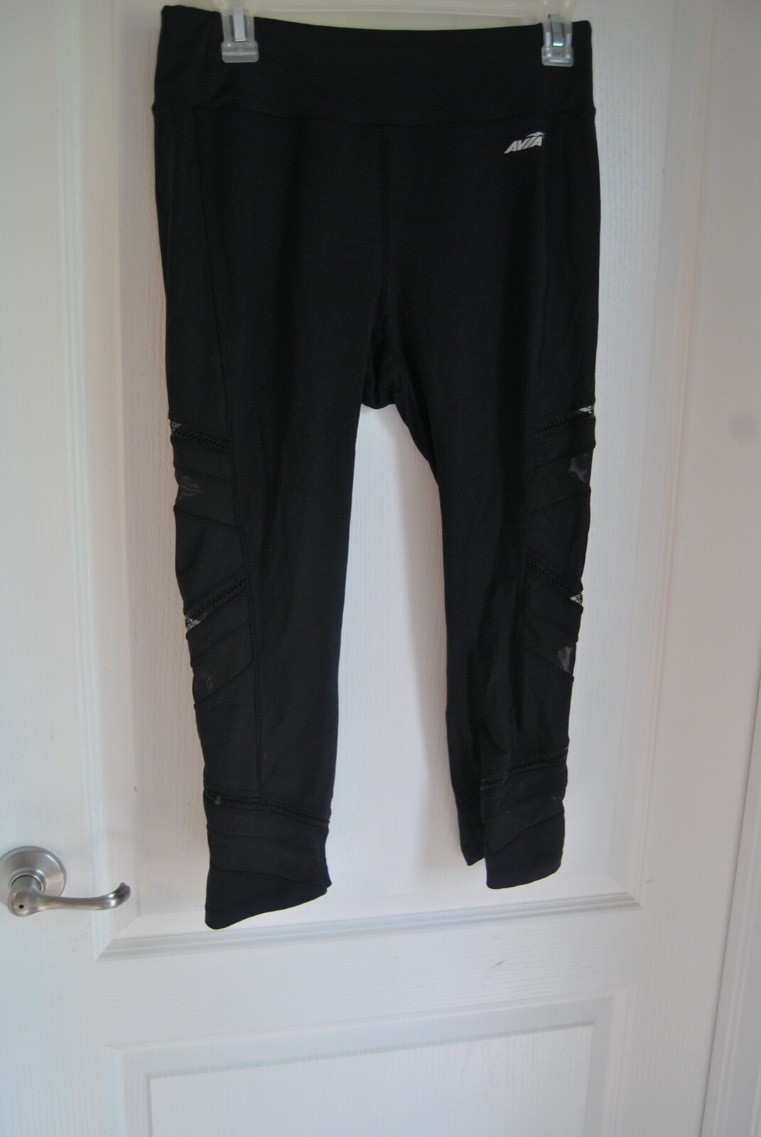 Youth Leggings by Avia Size M (8-10) Black in Color RN 15741