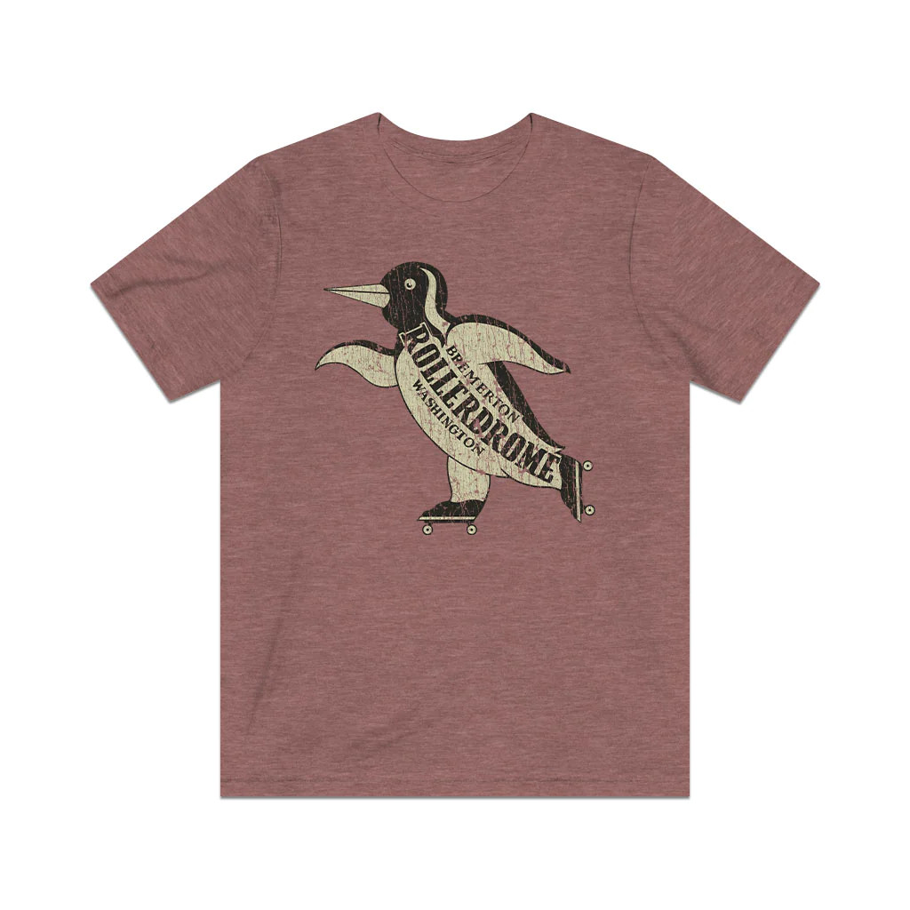 Bremerton Rollerdrome 1951 Vintage Men’s T-Shirt