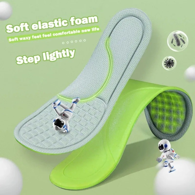 Sport Orthopedic Insoles for Feet Men Women EVA Breathable Shock