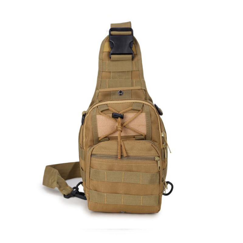 Outdoor Hiking Tactical Sling Backpack Men’s Molle Travel Chest Shoulder Bag