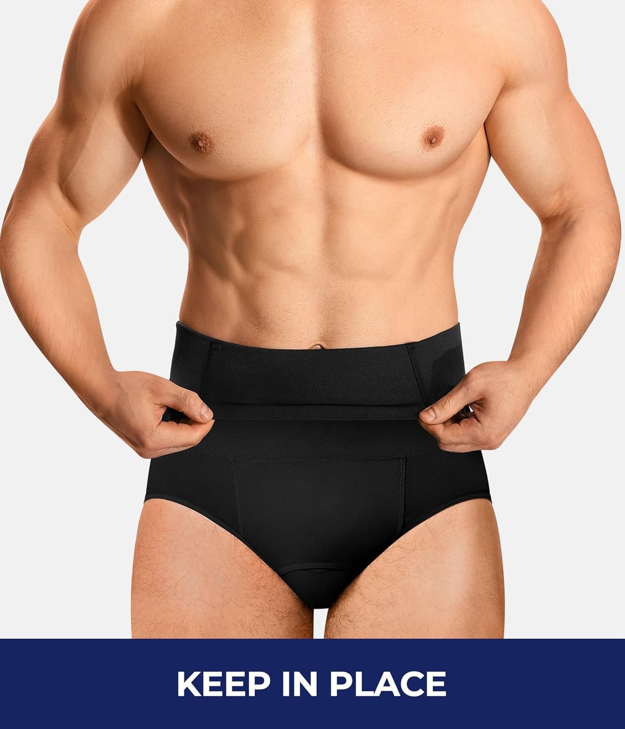 FAJAS PARA HOMBRES FAJA REDUCTORA DE HOMBRE ABDOMEN CONTROL GIRDLE BOXER SHORTS