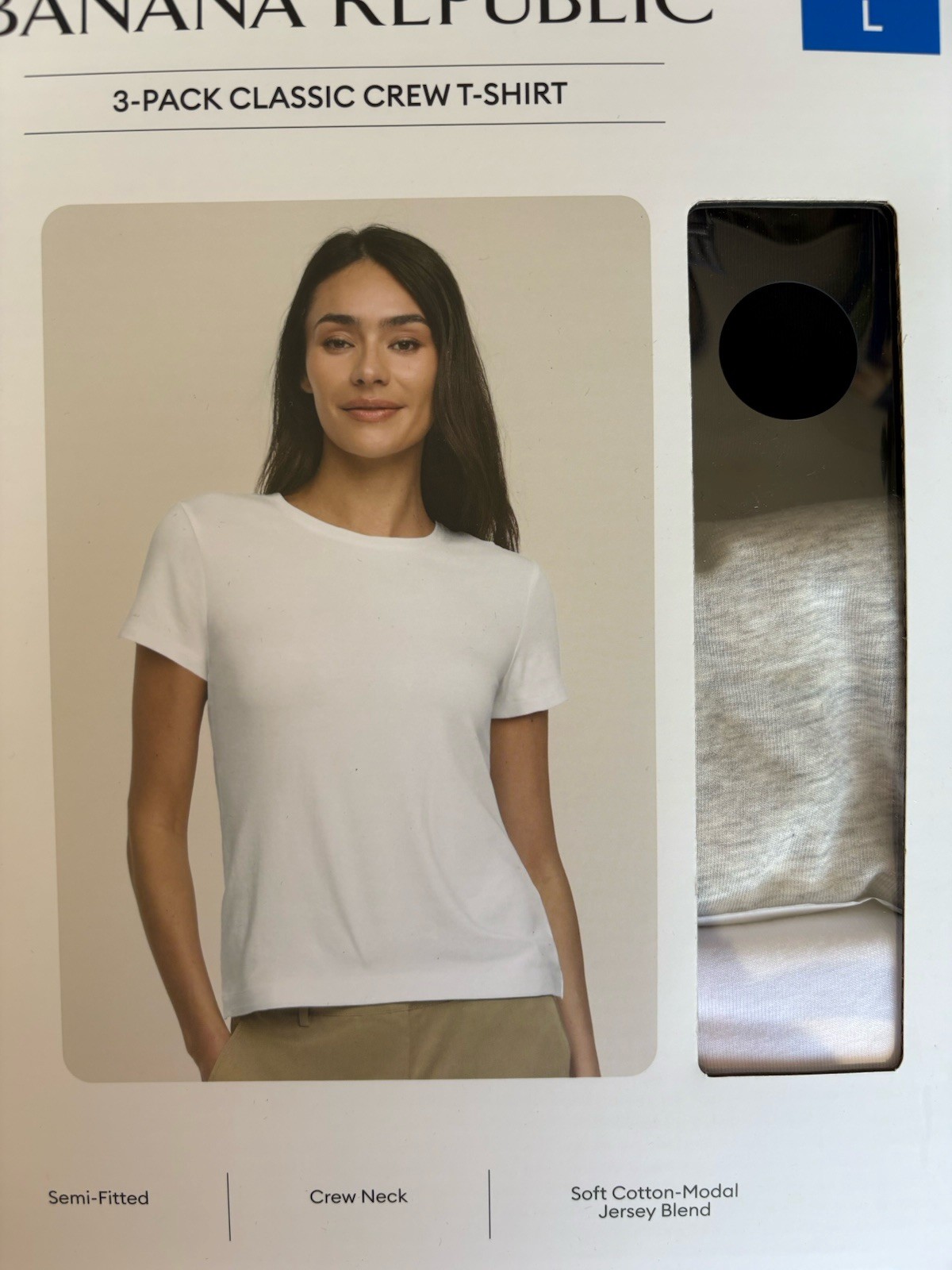 Banana Republic Women’s Crew Neck 3-Pack