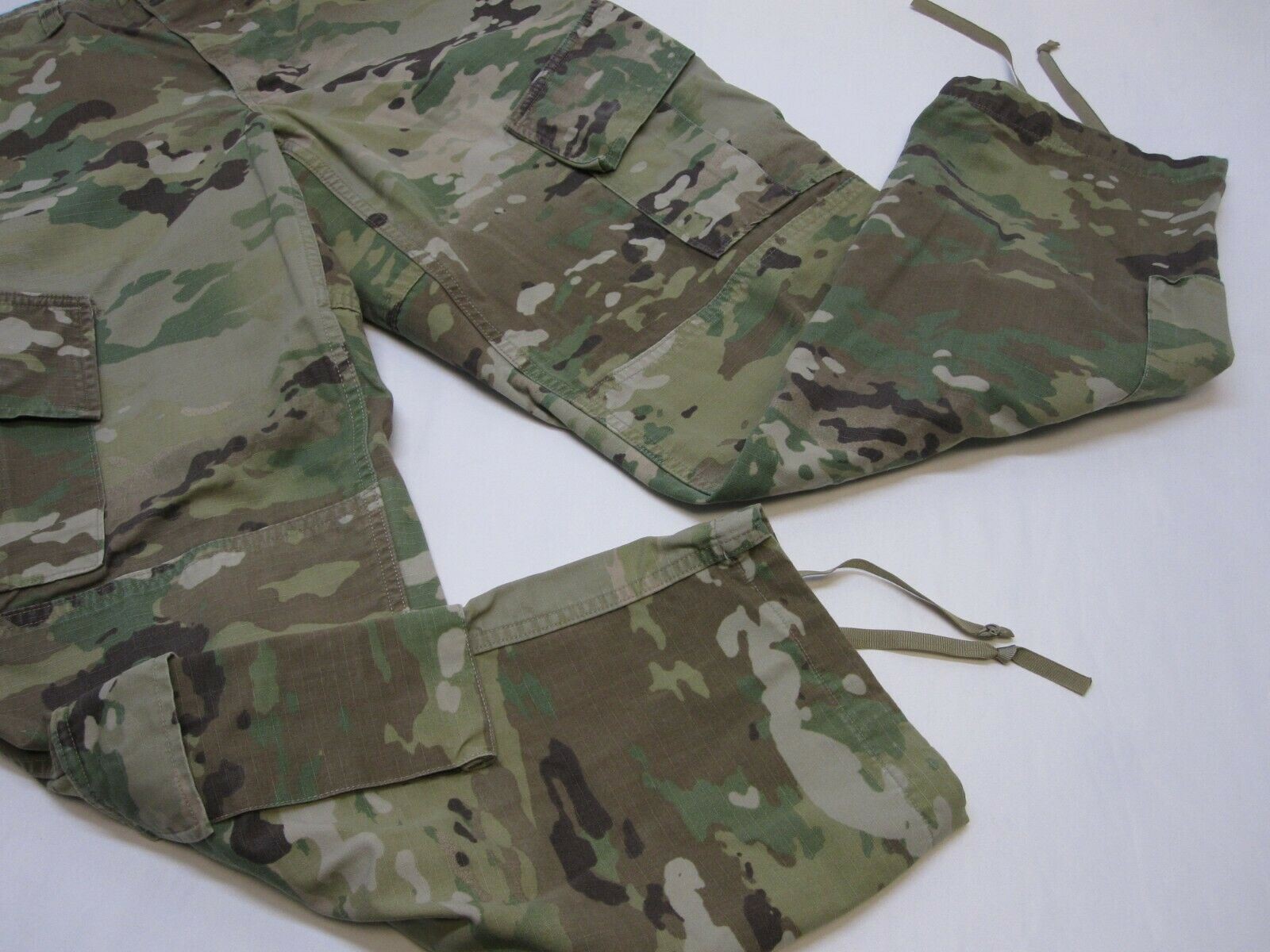 USGI ARMY ISSUE SCORPION ACU OCP COMBAT UNIFORM PANTS 50/50 COTTON/NYLON BOTTOMS