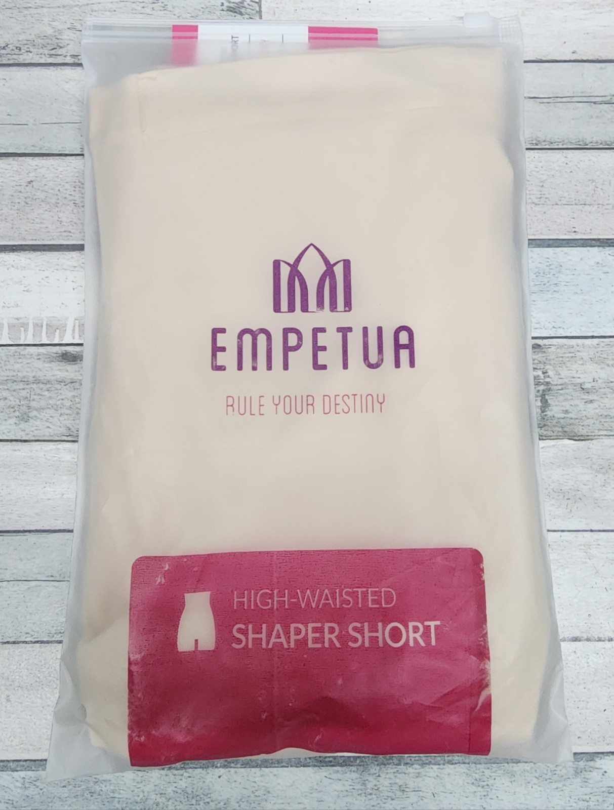 Empetua By Shapermint High Waisted Shaper Shorts M/L Shapewear New