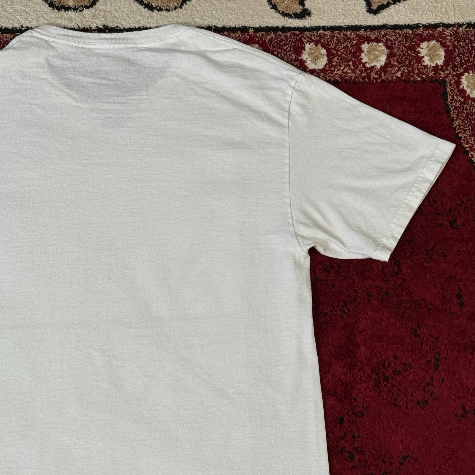 Cowboy Bebop Faye Valentine Edward Wong Anime White Graphic T Shirt Size S