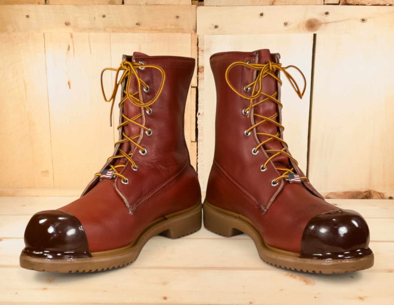 Irish Setter 815 Supersole Boots Size 9D with Tuff Toe (Soft Toe) (USA)