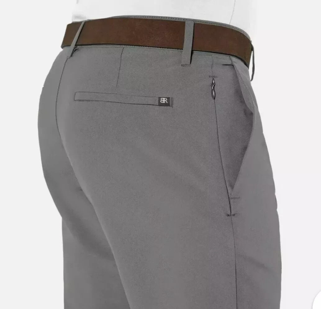 Banana Republic Men’s Flat Front Pant Slim Fit Stretch Fabric Wicking VARIETY
