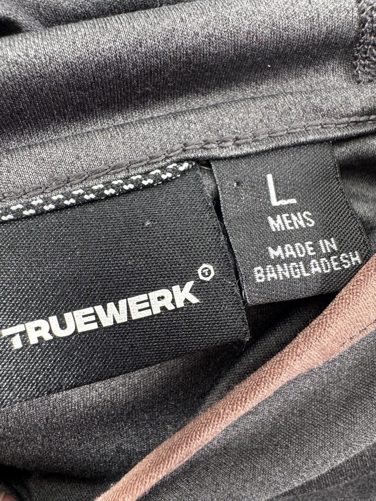 Truewerk B1 Sun Hoodie Mens Large Gray Lightweight Performance Pullover