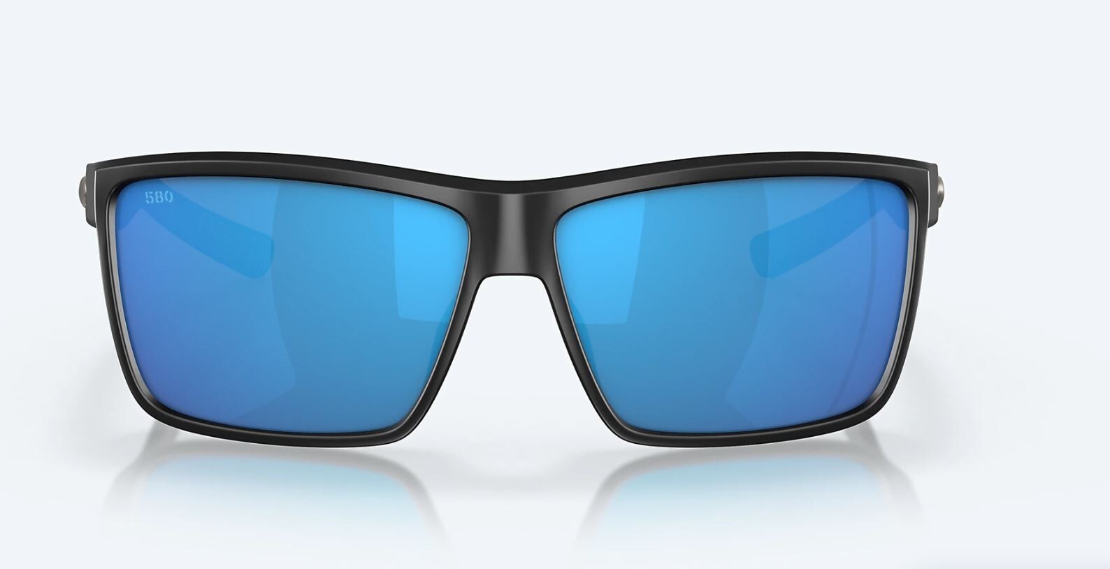NEW Costa Del Mar RINCONCITO Matte Black / Blue Mirror Polarized Glass 580G