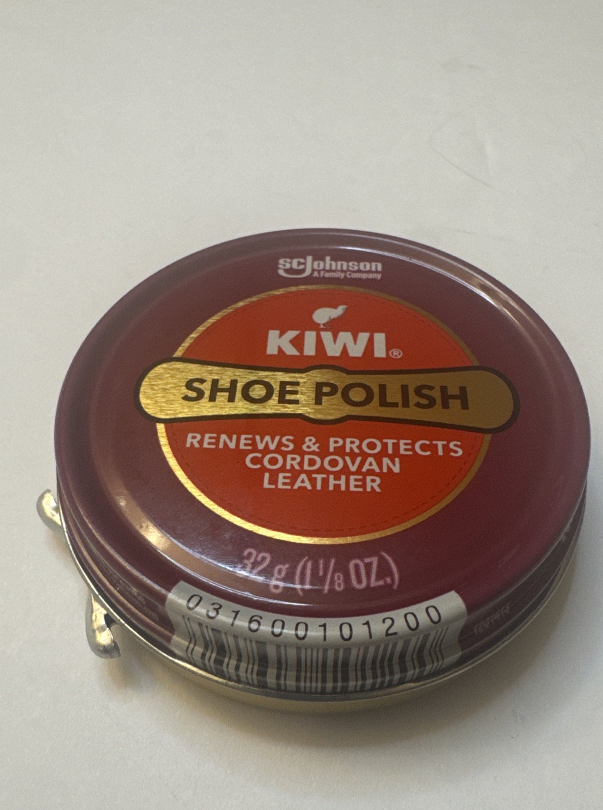 KIWI Cordovan Shoe Polish 1-1/8 oz 32g Leather Care Shine Protect