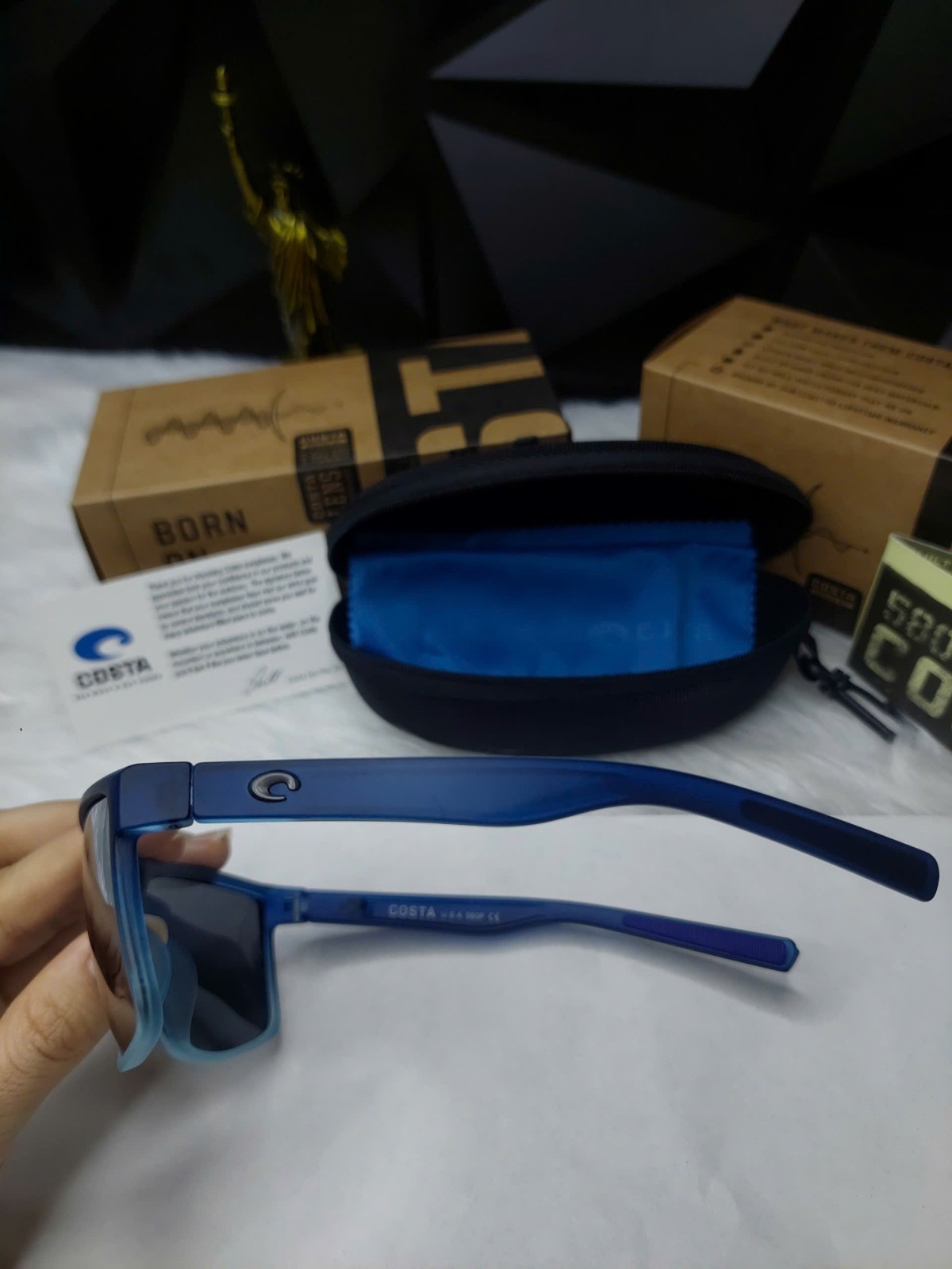 Costa Del Mar Rinconcito Gradient Blue Frame/gray Polarized Lenses