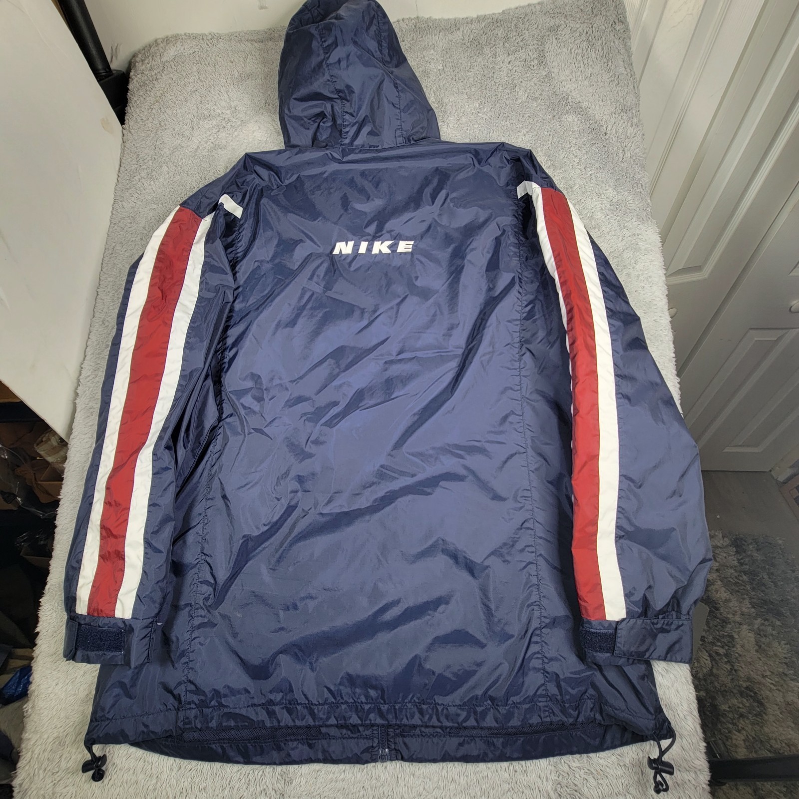 Nike Windrunner Mesh Lined Hoodie Windbreaker Jacket Full Zip Men Size XXL