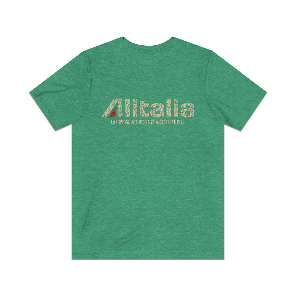 Alitalia – Italy’s World Airline 1946 Vintage Men’s T-Shirt