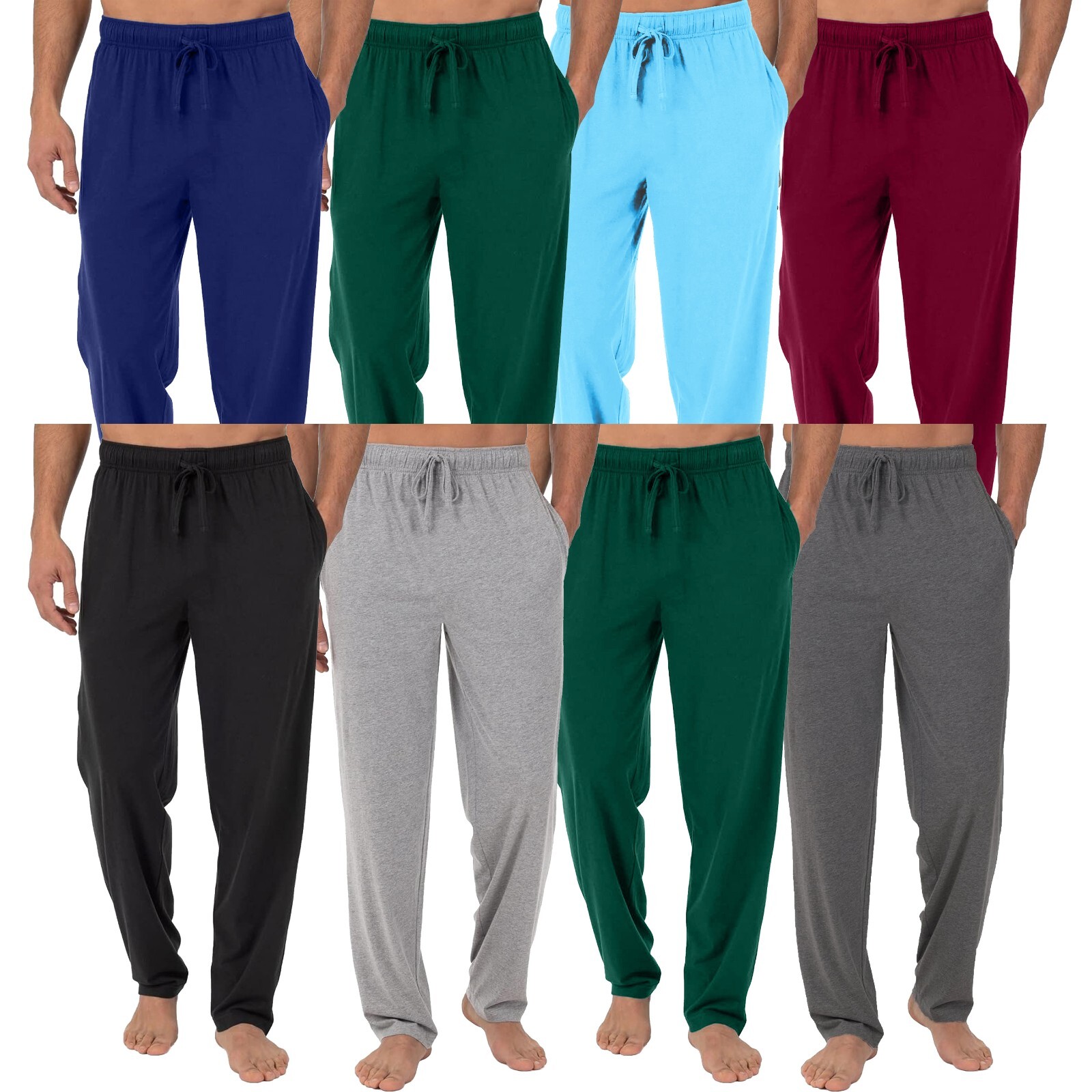 3-Pack New Men’s Classic Modern Fit Lounge Pants (Sizes: S-3XL) Free Shipping