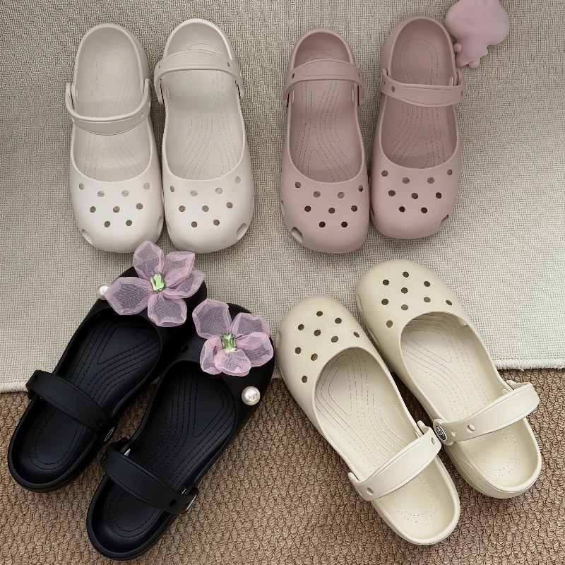 NEW 2026 Womens Classic Leopard Print Ballet Flat Clog-Choose Color