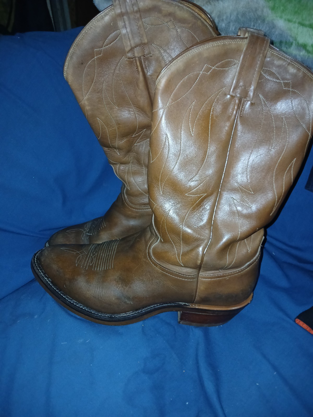 Tony Lama Aunthentic VINTAGE EL PASO excellent Soles Oil Resistance Size 10