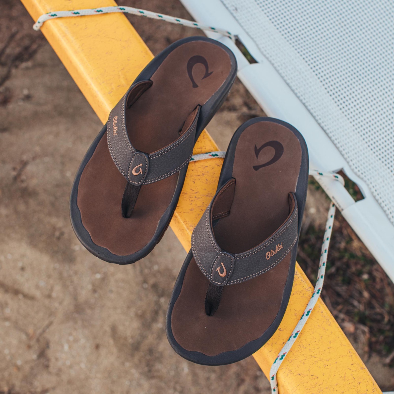 NEW Olukai Ohana Men’s Flip Flop Sandals Toe Post Beach Water