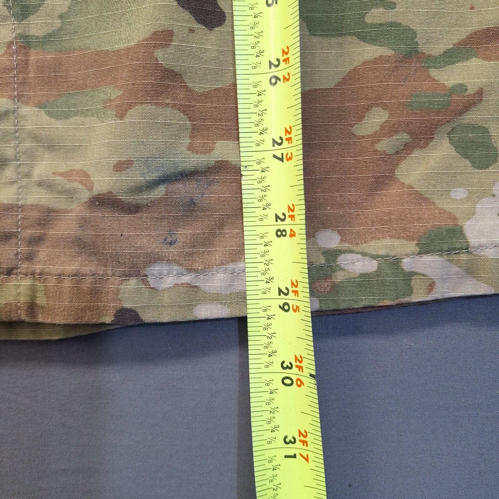 US Army ACU OCP Multicam Combat Uniform Coat Small Long Insect Guard Ripstop 86