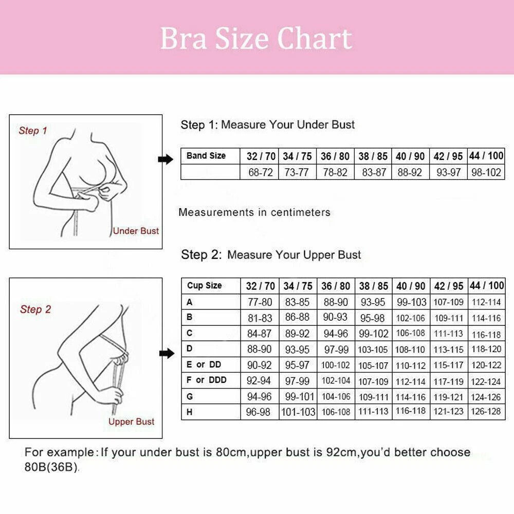 Push Up Bra Women Front Closure Wireless Lingerie Bras Vest Bralette Underwear