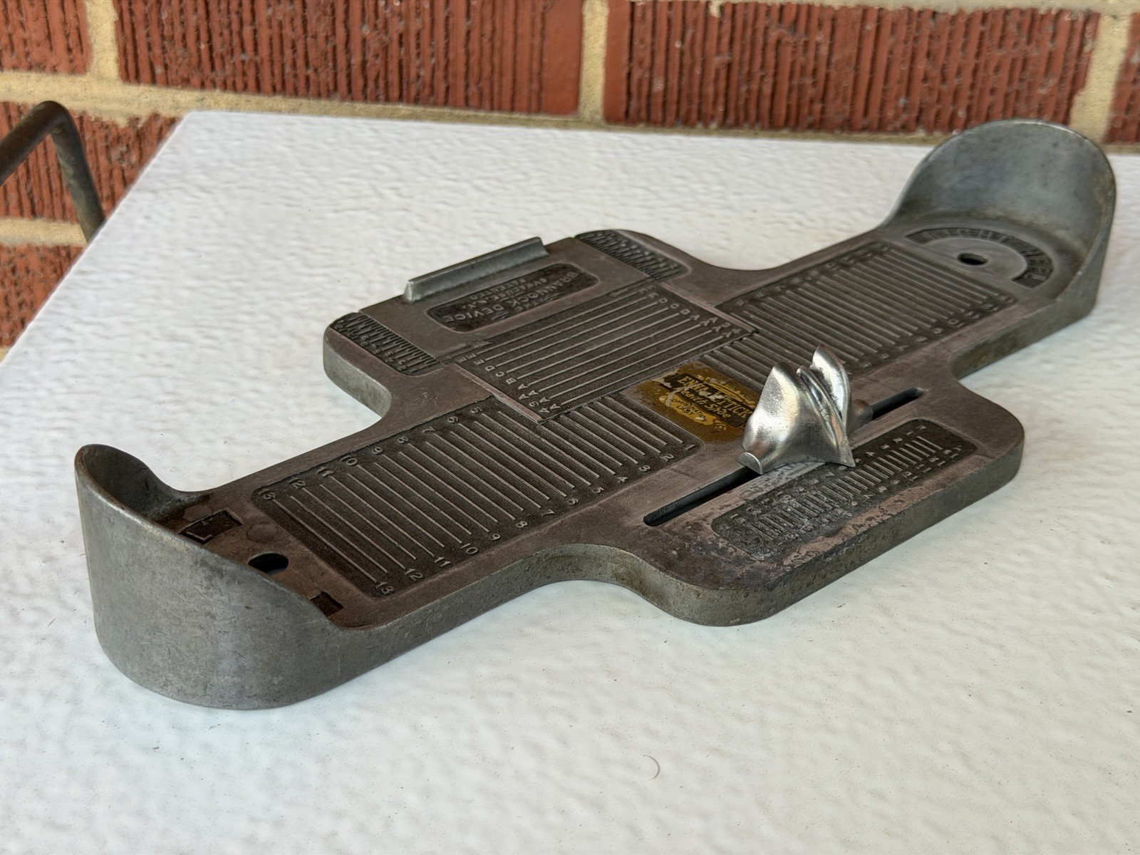 Brannock Men’s Foot Measuring Device Vintage Shoe store Syracuse NY