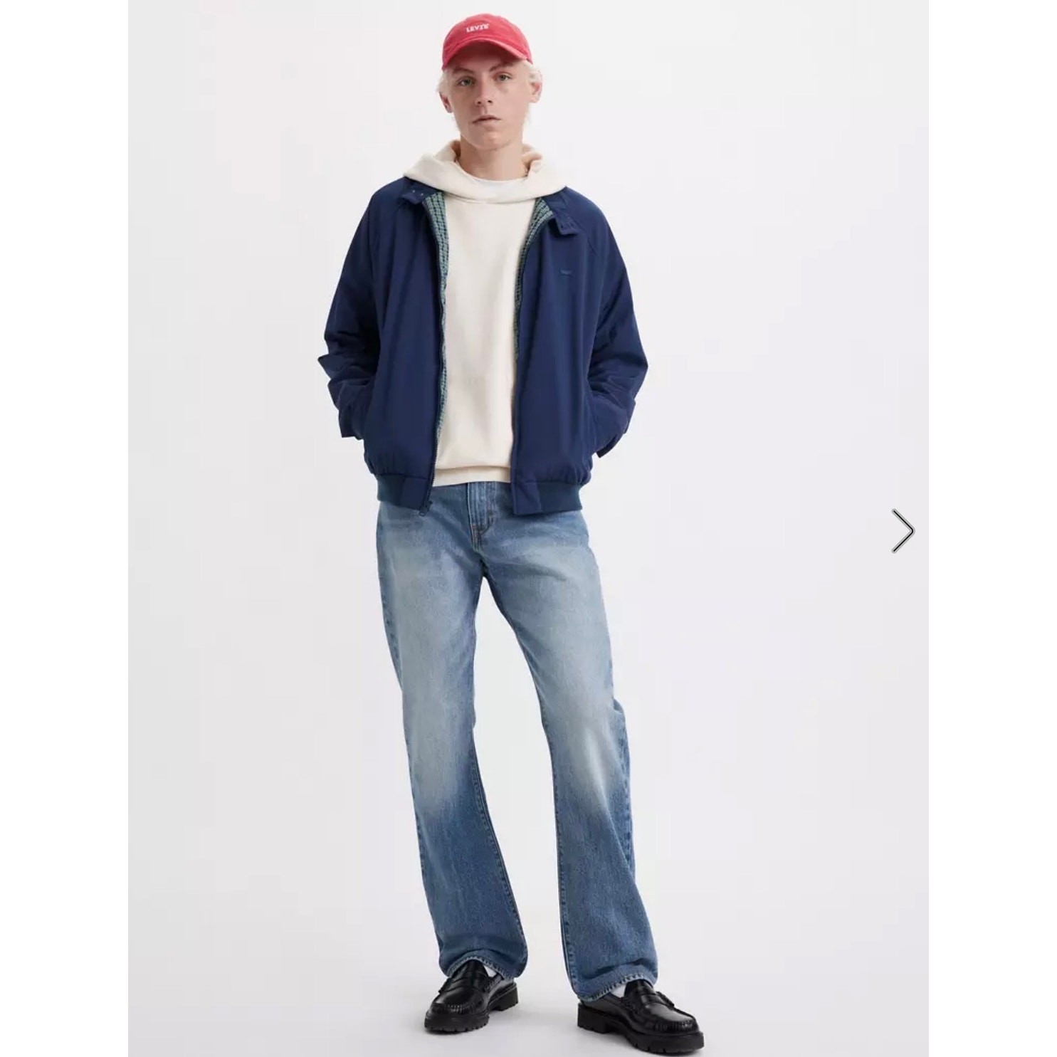 Levi’s 517 boot cut men’s blue washed wide leg jeans pants sz 40X34