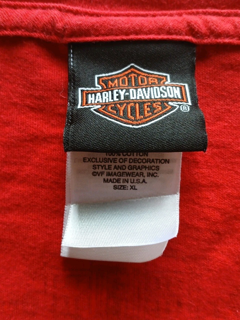 Vintage Harley-Davidson Elvis ELV75 Graceland 100% Cotton V Neck T Shirt XL USA